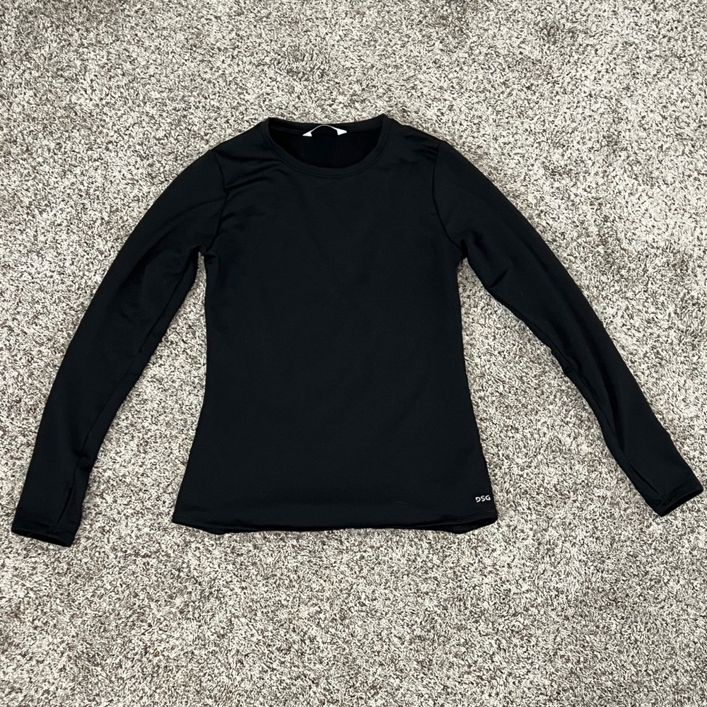 FLEECE-LINED LONG SLEEVE TOP